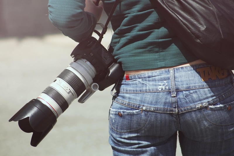 Paparazzi capturing a secret relationship